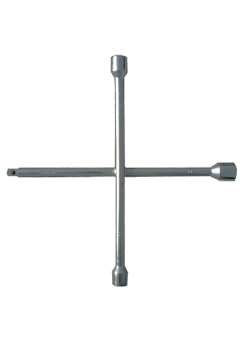 Ключ-крест баллонный, 17 х 19 х 21 мм, под квадрат 1/2 